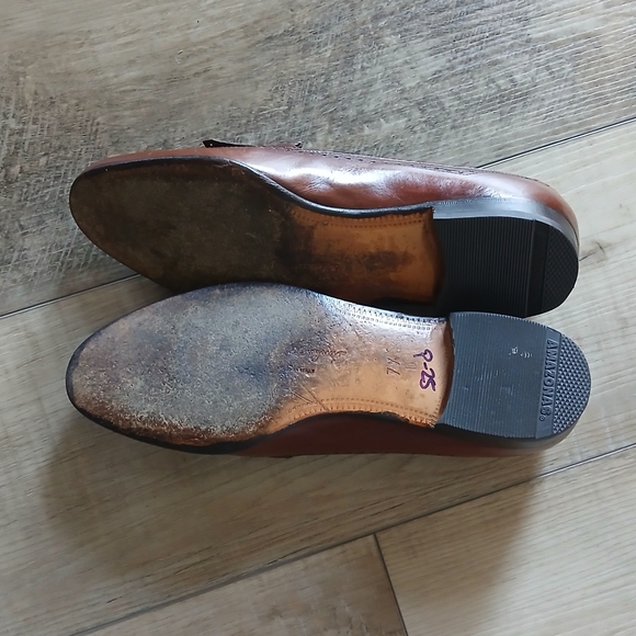 Salvatore Ferragamo loafers in Brown leather, Size 7.5 - Picture 8 of 8